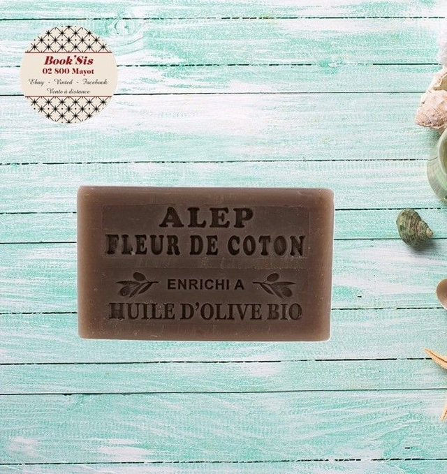 Savon Alep " Fleur de coton "