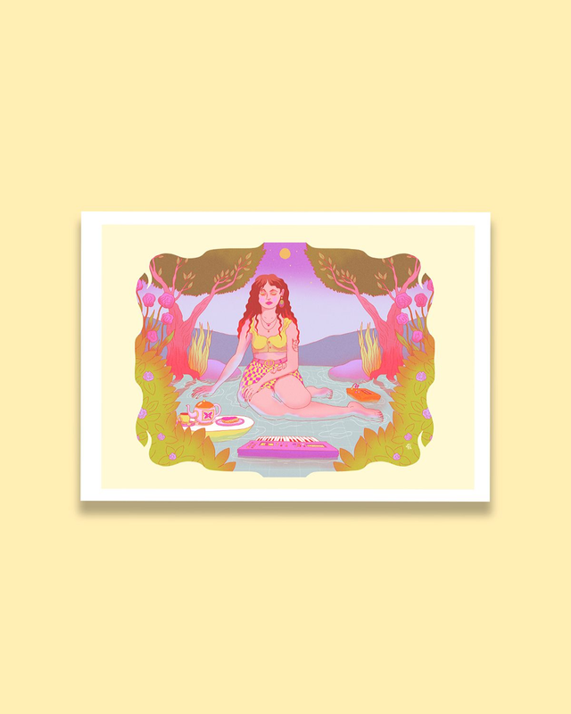 Rêverie: "piano dans l'eau"