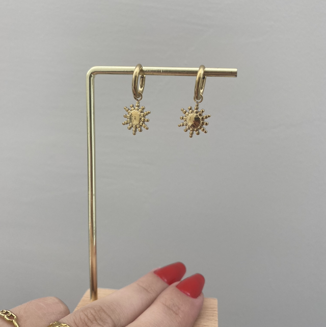 Boucle d’oreille gin 