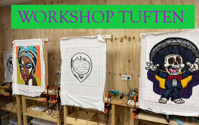 Workshop tuften maand november