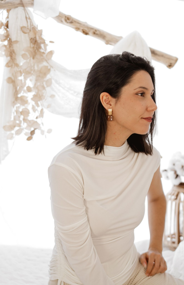 Polymer Clay Earrings ~ Elly