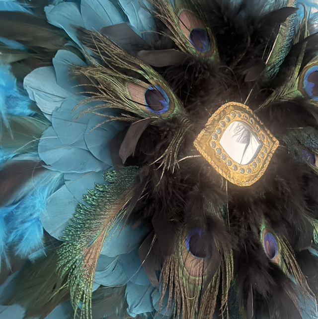 Jujuhat artisanal plumes naturelles soldé