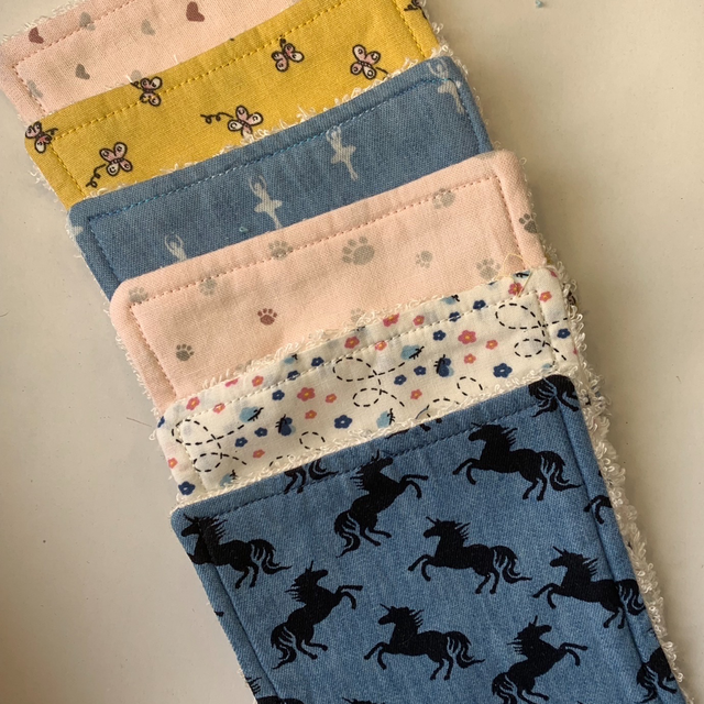 Lingettes lavable en éponge 