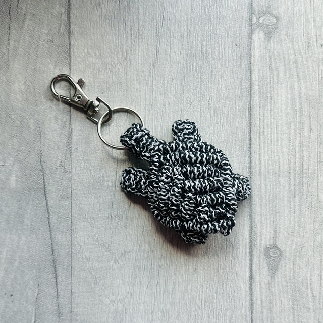 Limited Edition Handmade Macrame Sea Turtle Keyring