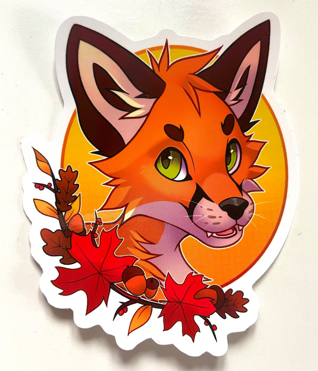 Fox Sticker