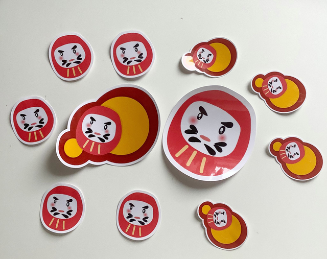 STICKER DARUMA