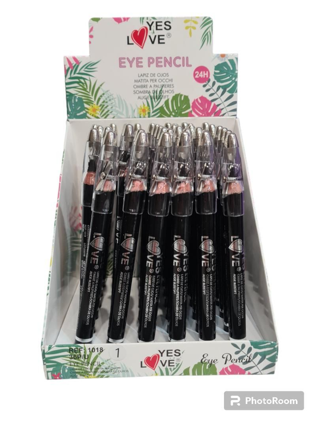 Crayon pour lèvres &amp; yeux Noir intense