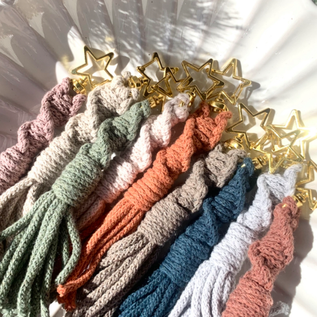 Wild &amp; Clay Shooting Star Key Ring