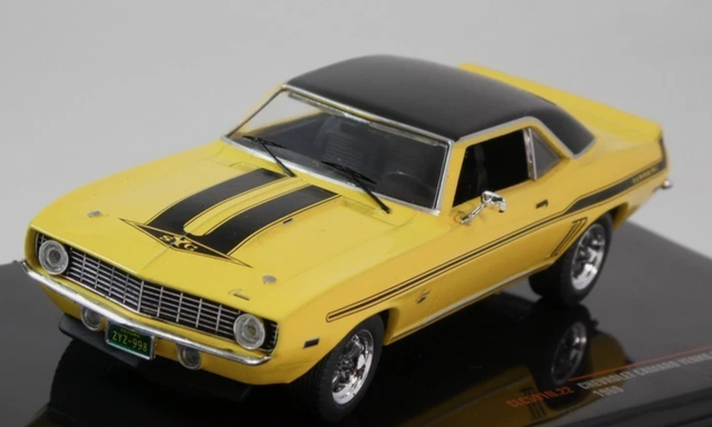 Chevrolet Camaro Yenko SYC Gelb 1969 IXO 1/43