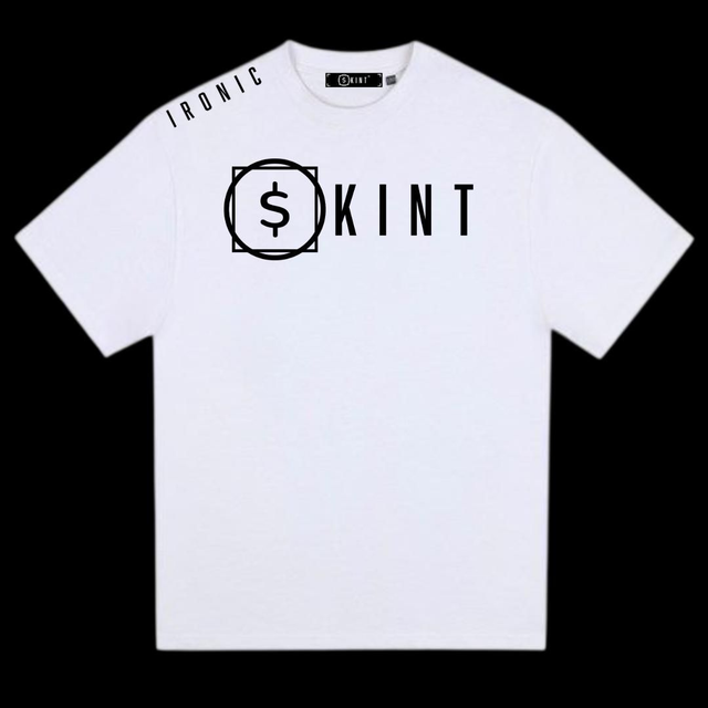 Skint Ironic T Shirt [White]