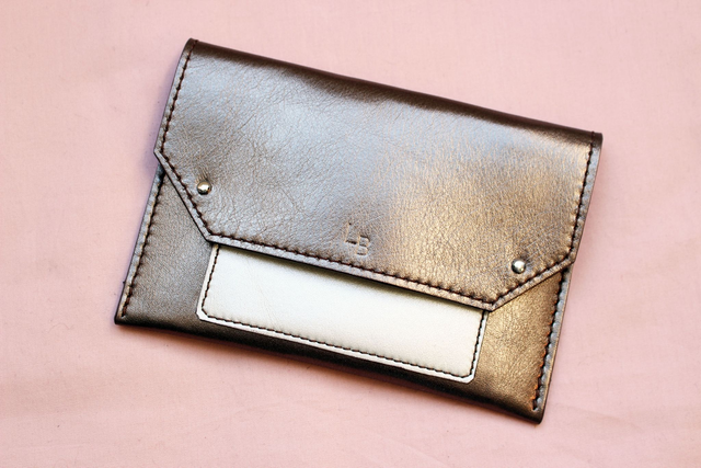 Pochette de Papier de Véhicule - Bronze&amp;OrBlanc