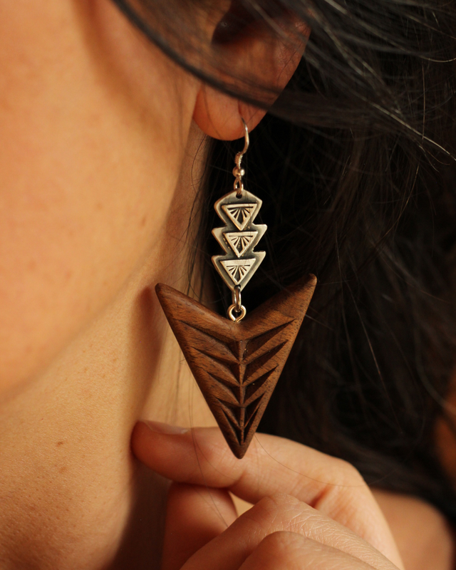 Boucle d'oreille "Free Wind"