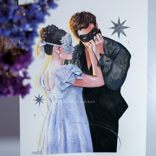 Sophie &amp; Benedict Bridgerton (fine art print)