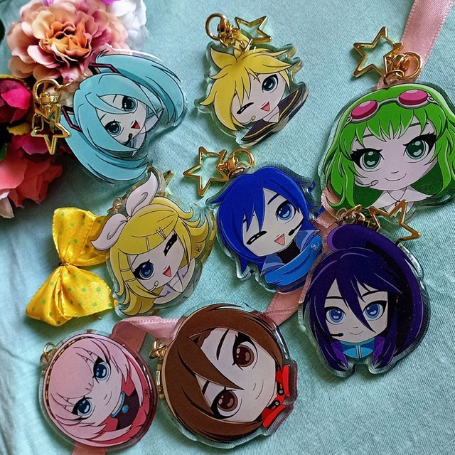 Vocaloid charm set n1