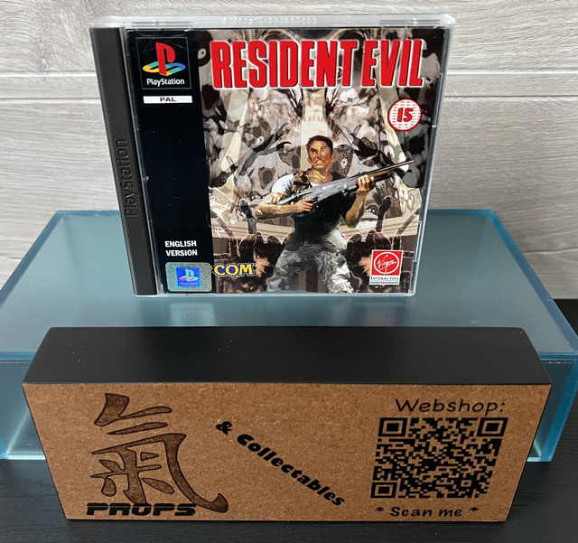 Sony Playstation 1 game : Resident Evil * Black Label * English Version * Complete * PS1