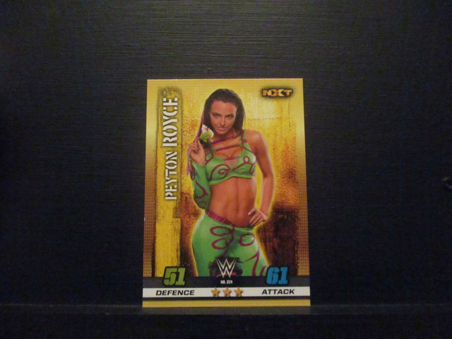 Peyton Royce - NXT Slam Attax 10th Edition Original Trading Card #214