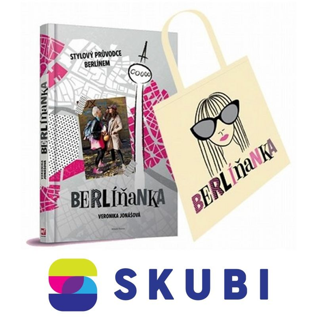 Kniha Berlíňanka - Stylový průvodce Berlínem + taška - Veronika Jonášová
