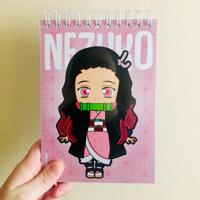 Croquera A5 hojas blancas Hermanos Kamado Nezuko