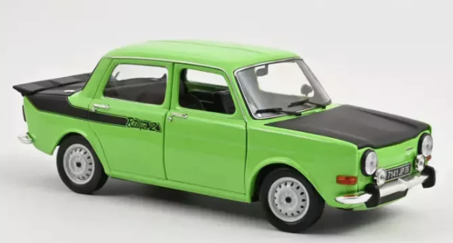 Simca 1000 Rally 2 1976 Racing green Norev 1:18
