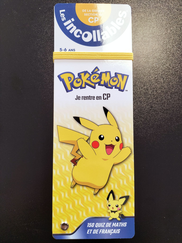 Les incollables Pokémons : je rente au