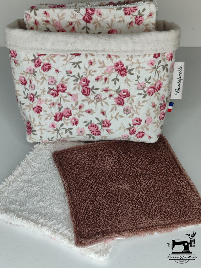 Lingettes lavables "SHABBY CHIC"