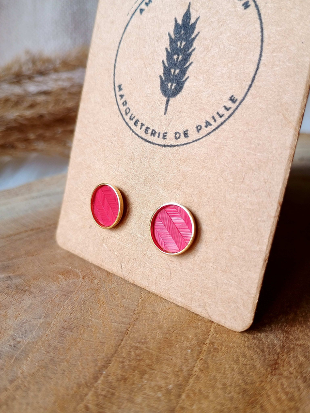 Boucles d'oreilles CLOUS Chevron