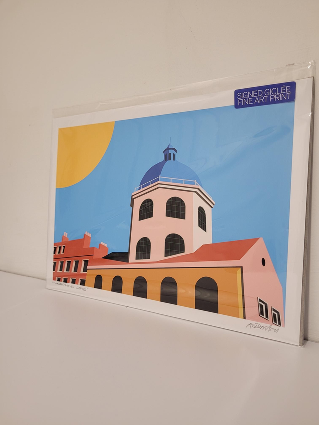 Worthing Dome Signed Giclée A4 Print - JP-114