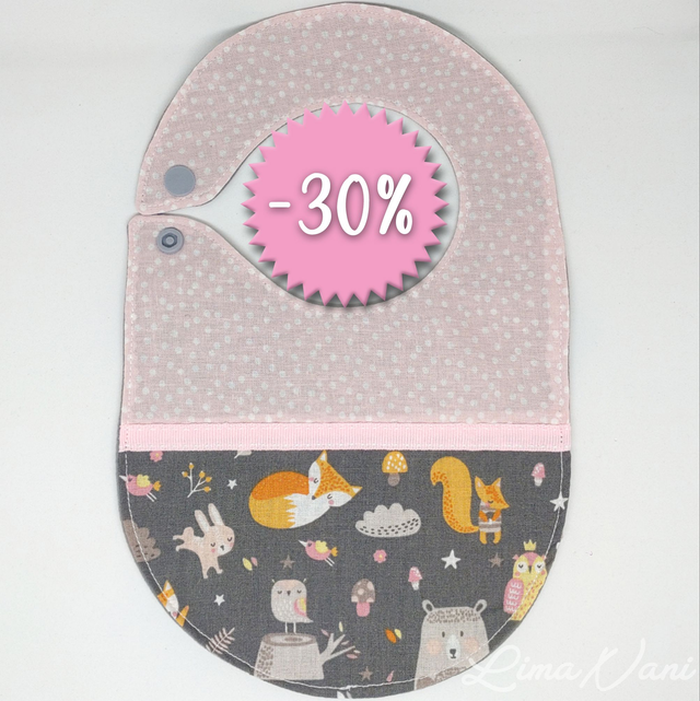 HĀNAU MEA – Le bavoir de naissance personnalisable