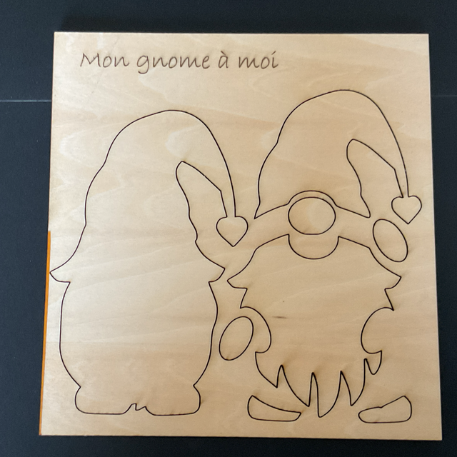 Petit gnome à colorier 