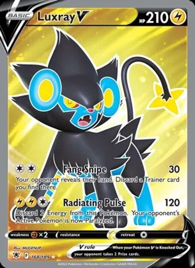 Luxray V - 168/189 (Ultra Rare)