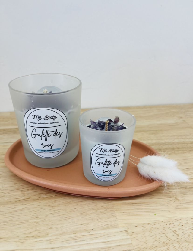 Bougie Améthyste : Galette des rois