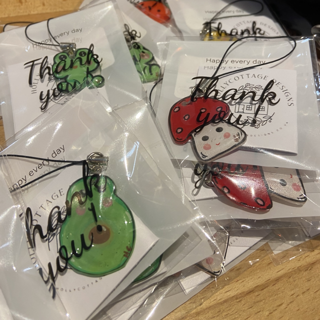 Charm Keyring (various) 