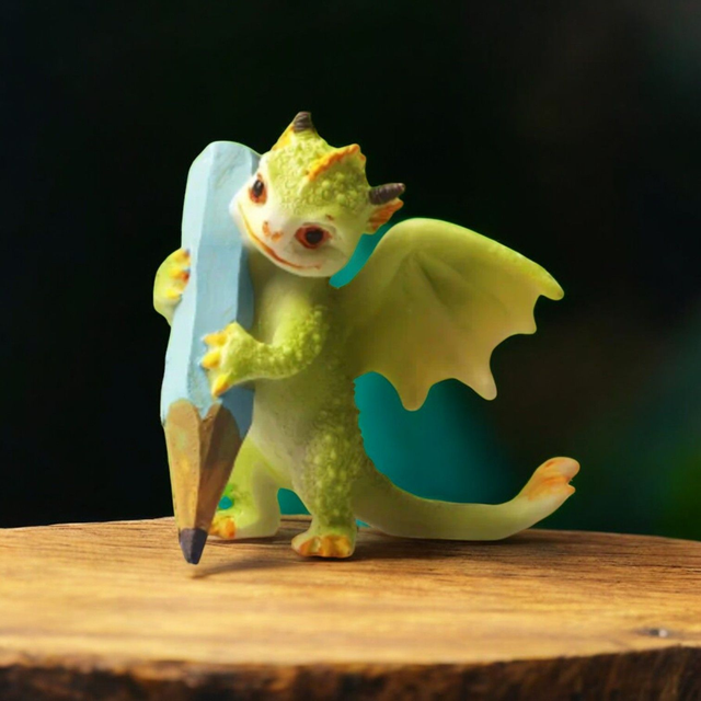 Deko Drachen Schreiberling