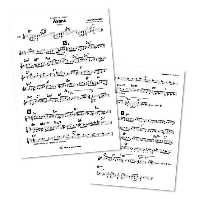 ARARA by Marco Ruviaro (PDF score)