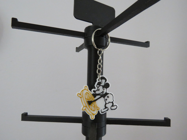 Porte-clé Mickey Steamboat Willie