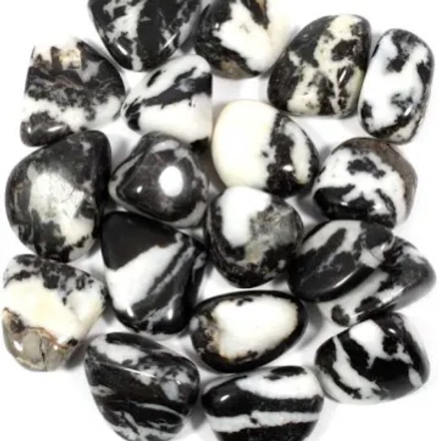 Zebra Jasper Tumblestone