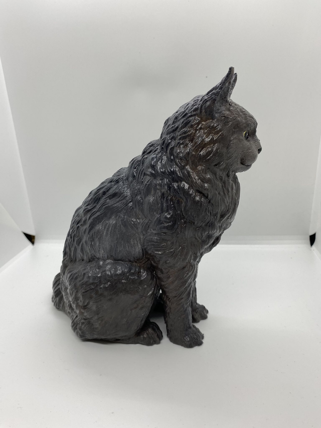 Hand-painted Maine Coon Ornament