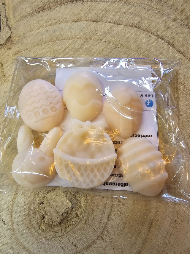 6 fondants senteurs pets de singe 