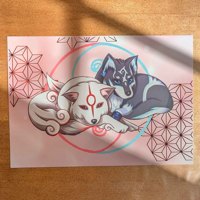 Okami x Zelda Poster