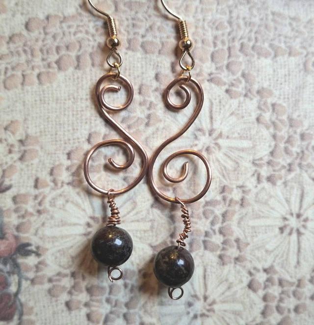 Customised angels symphony earrings