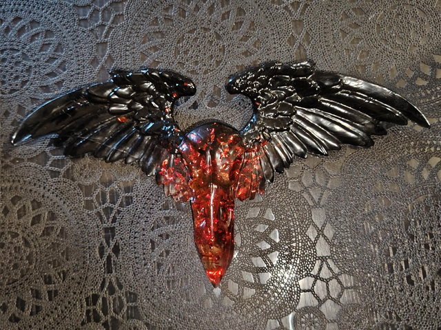 Déco murale corbeau 