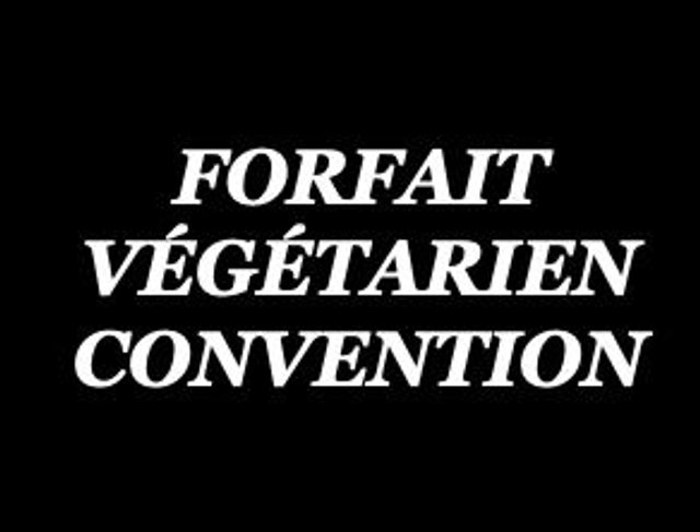Forfait végétarien complet