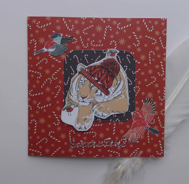 Bonnes fêtes de fin d'année avec les animaux