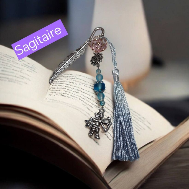 Signet, Marque-page / Signe astrologique