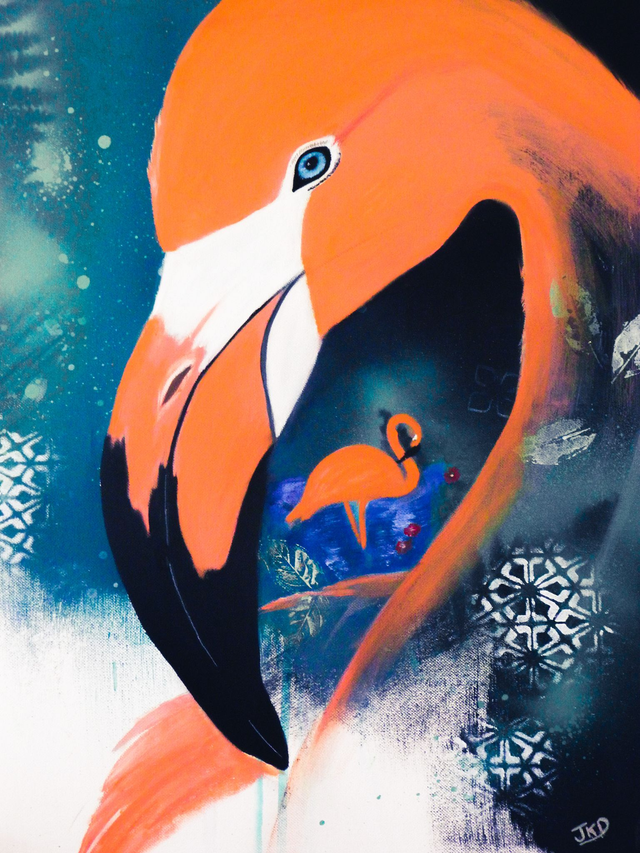 FLAMENCO " Oeuvre originale "