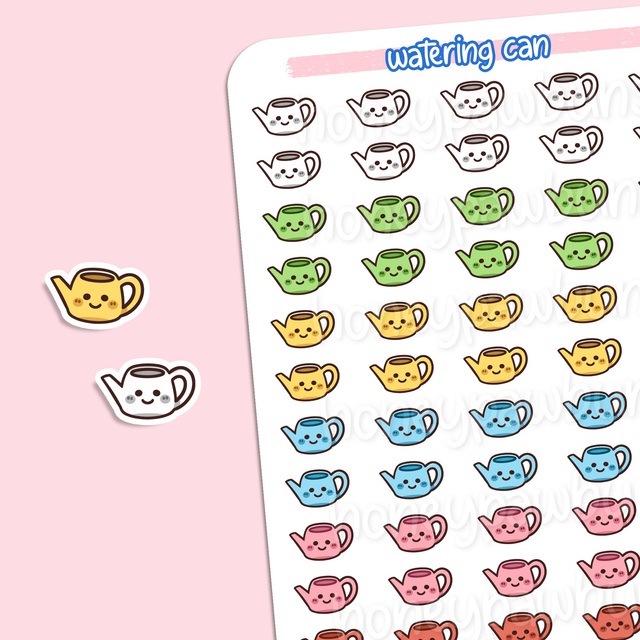 Gießkannen Sticker Sheet - ST2408