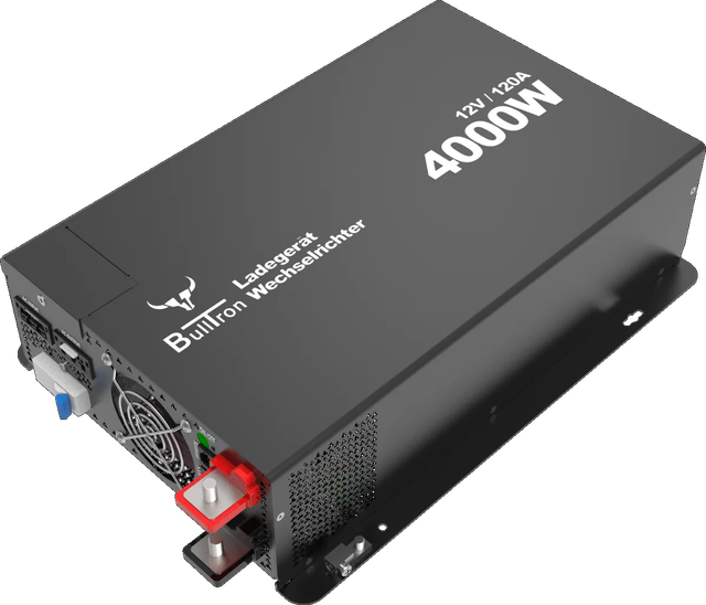 BullTron WR Combi (4000W Wechselrichter + 120A Ladegerät) mit Fernbedienung - 0% MwSt.