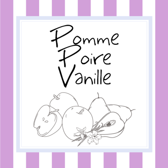 Pomme Poire Vanille (Confiture, 370g)