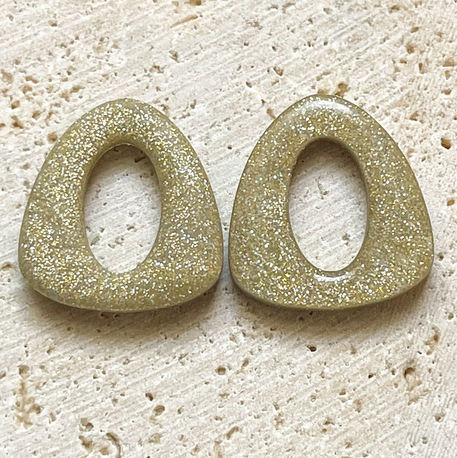 Elaya l Pampille Réversible - Or