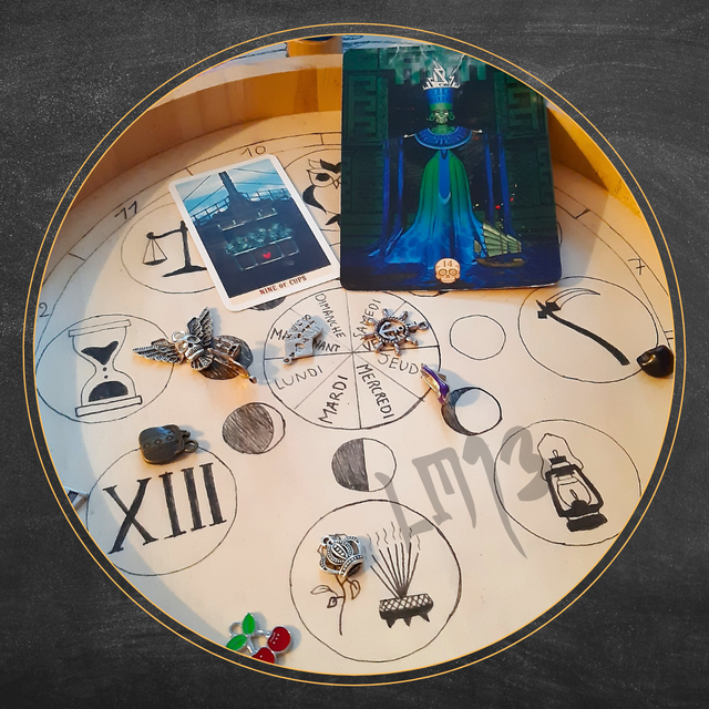 Consultation oracle de la Santa Muerte